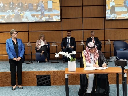رئيس هيئة الرقابة ومكافحة الفساد يرفع الشكر للقيادة بمناسبة توقيع المملكة على اتفاق تبادل المعلومات بين أعضاء "شبكة غلوب إي"